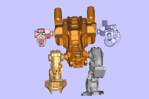 機器人3D模型文件 STL